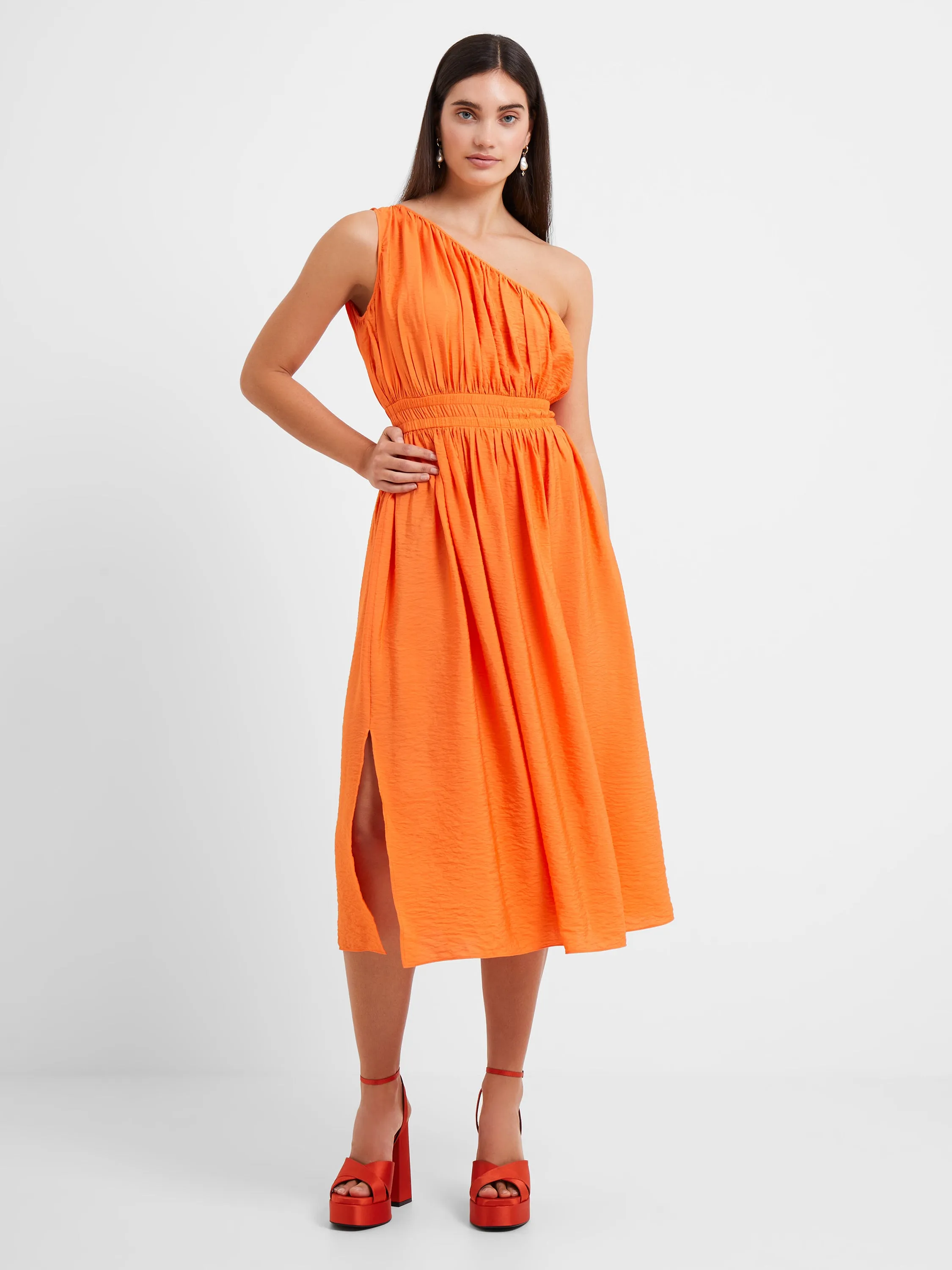 Faron Midi One Shoulder Midi Dress sold by French Connection product image thumbnail 2
