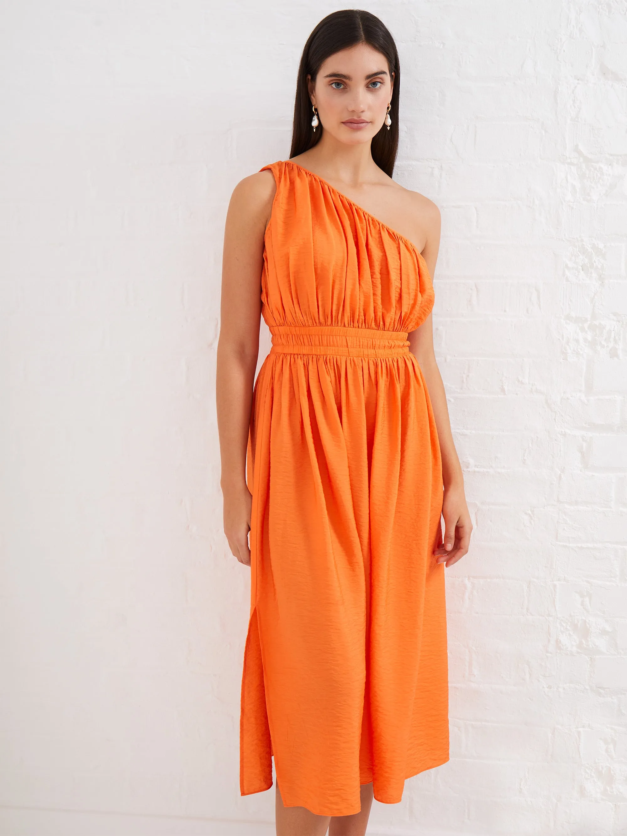 Faron Midi One Shoulder Midi Dress sold by French Connection product image thumbnail 3
