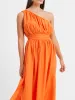 Faron Midi One Shoulder Midi Dress sold by French Connection