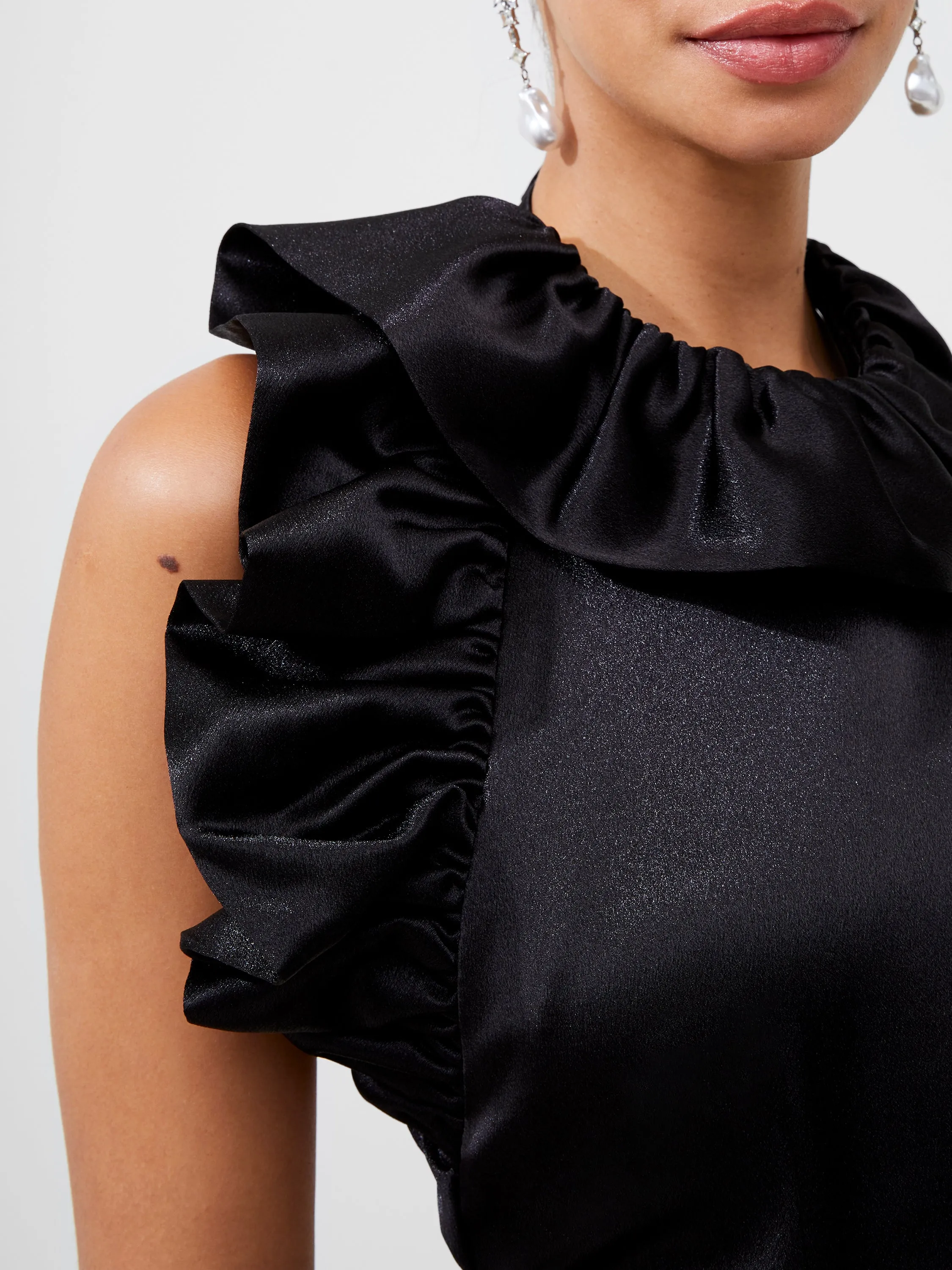 Adora Satin Mini Dress sold by French Connection product image thumbnail 3