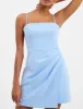 Whisper Straight Neck Mini Dress sold by French Connection