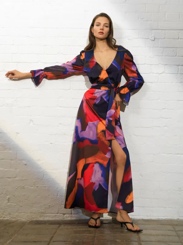 Isadora Drape Maxi Dress made by French Connection