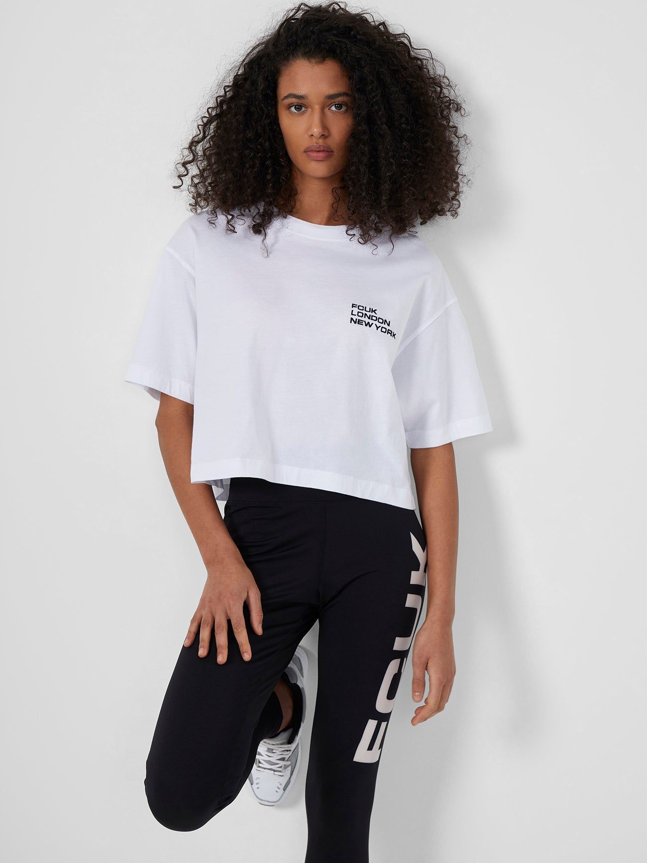 FCUK London NY Crop Top sold by French Connection