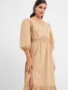 Rhodes Poplin Cut Out Midi Dress sold by French Connection