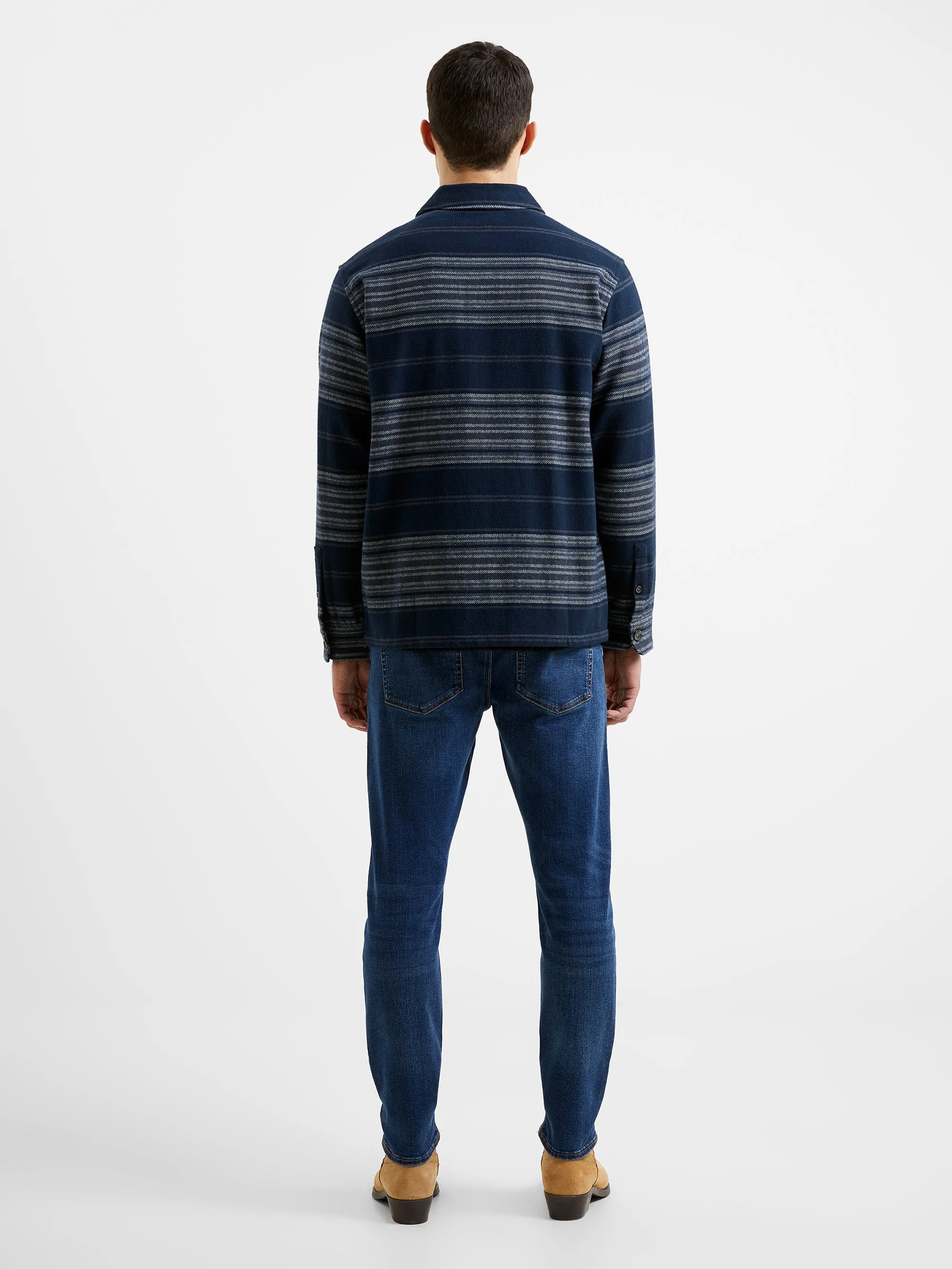 Heavy Twill Stripe Shirt sold by French Connection product image thumbnail 4
