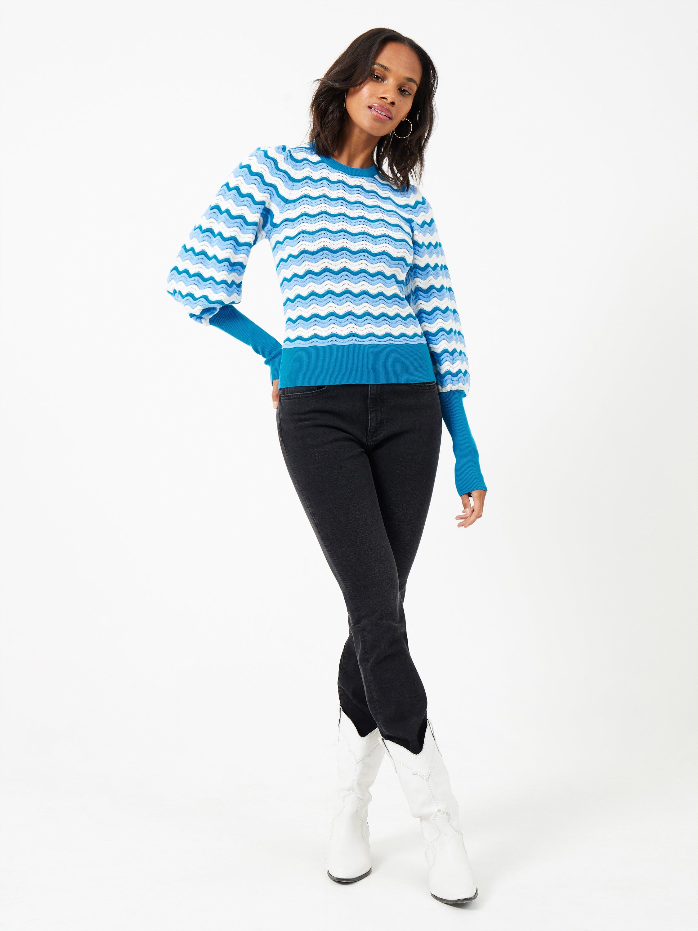 Onna Ripple Sweater sold by French Connection product image thumbnail 3