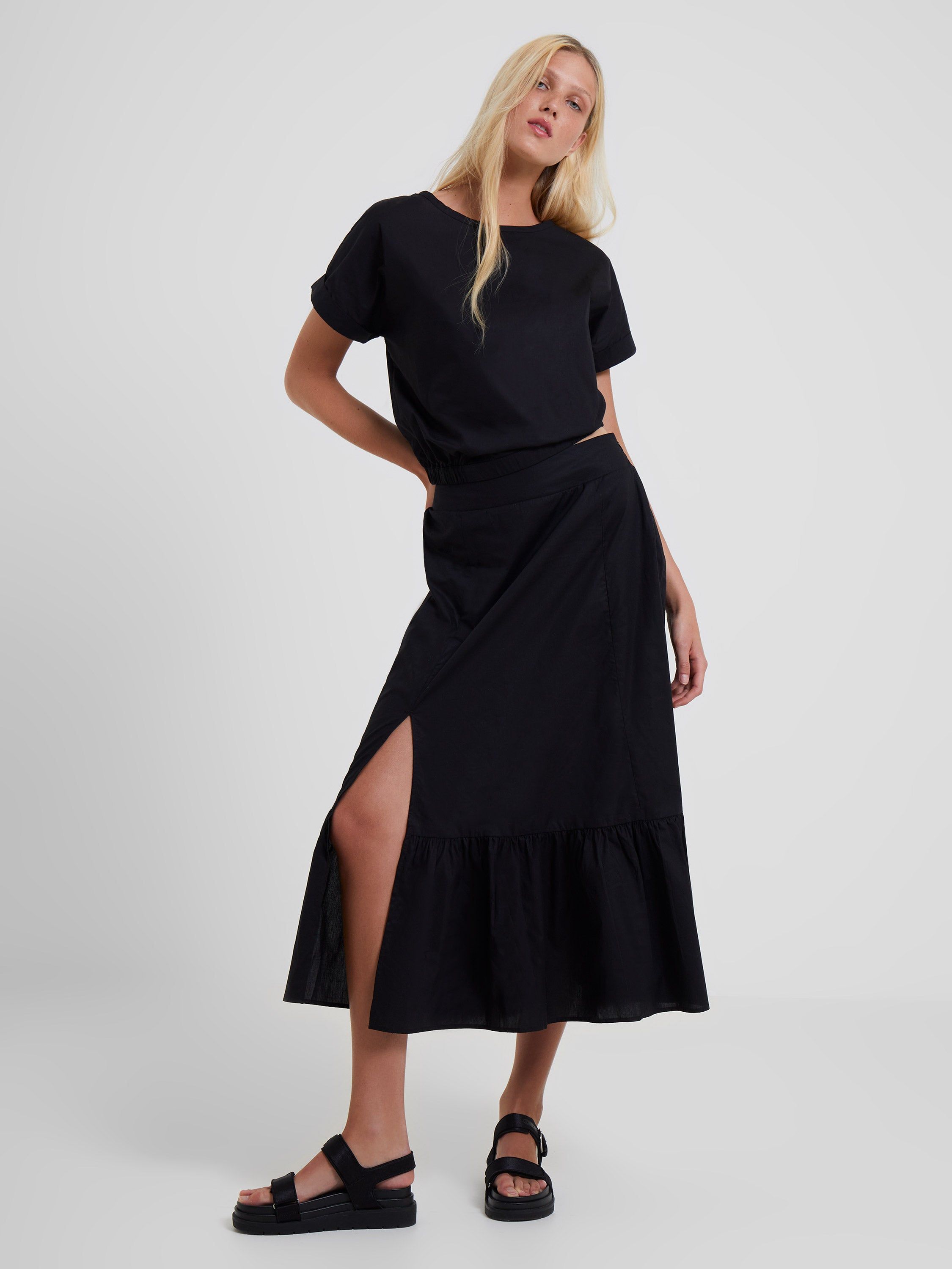 Rhodes Poplin Keyhole Shirt sold by French Connection product image thumbnail 4