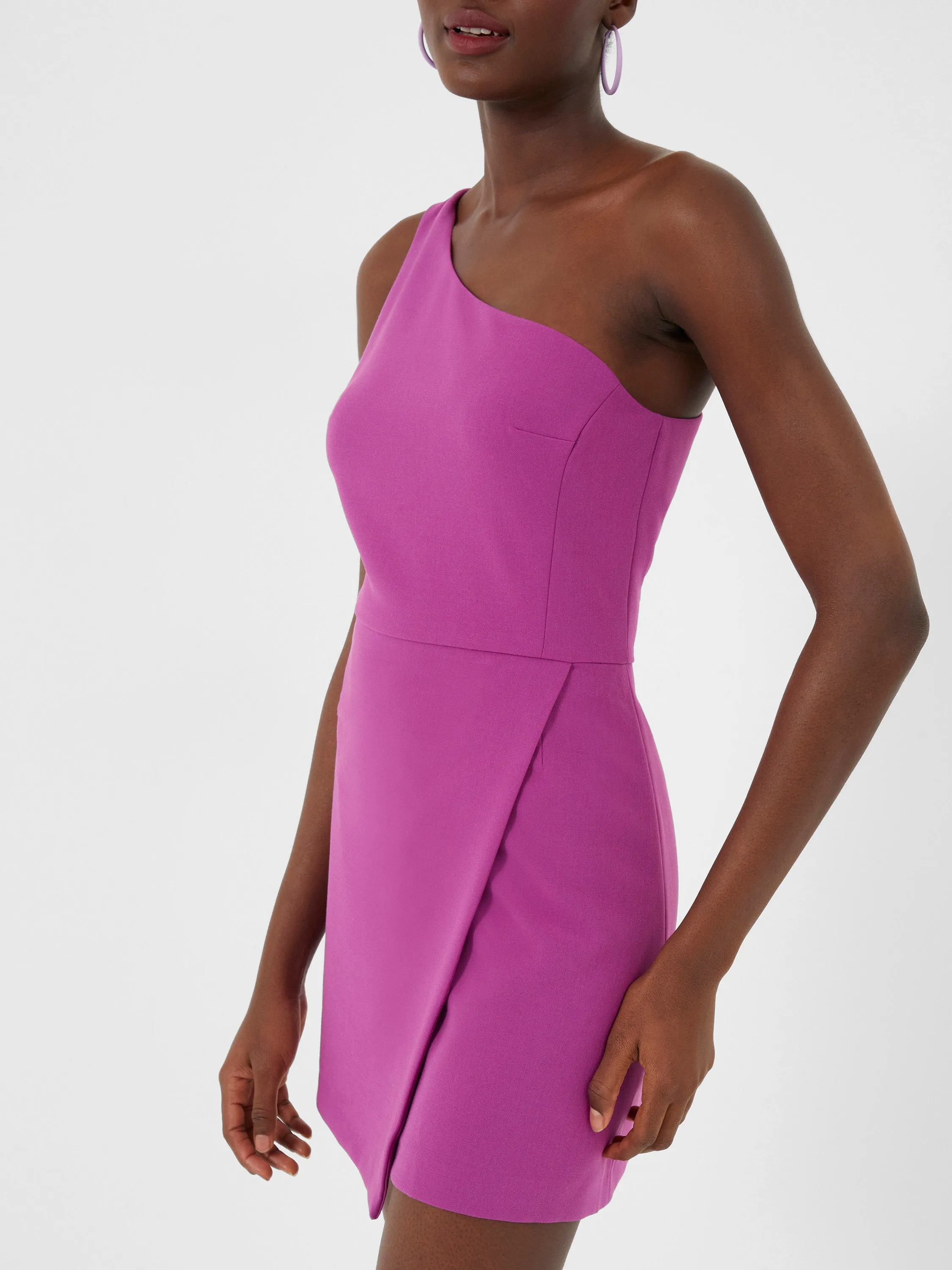 Whisper One Shoulder Envelope Dress sold by French Connection product image thumbnail 2