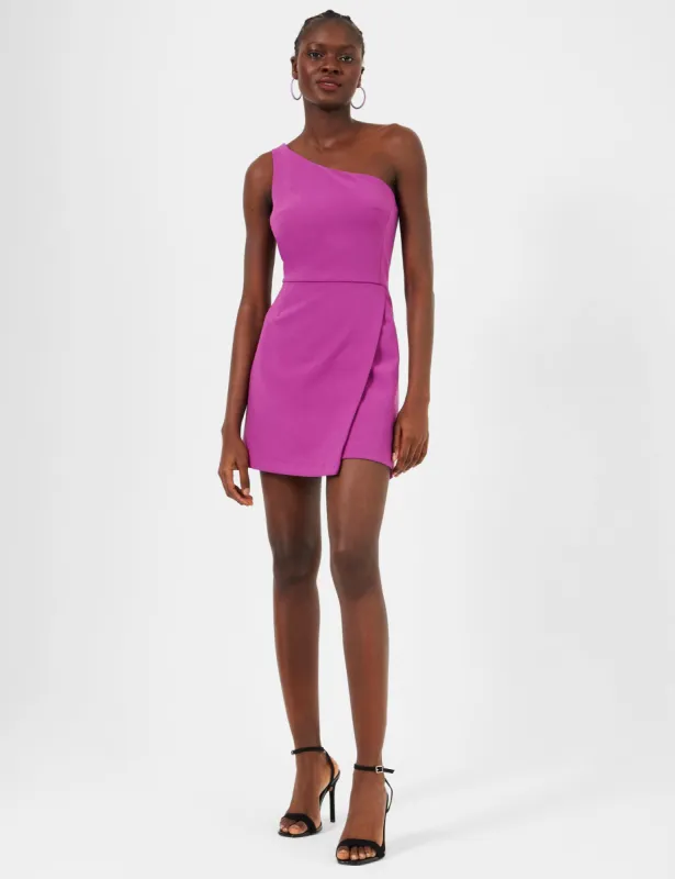 Whisper One Shoulder Envelope Dress made by French Connection