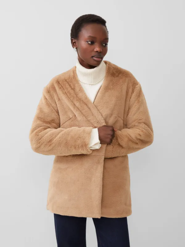 Buona Faux Fur Jacket sold by French Connection