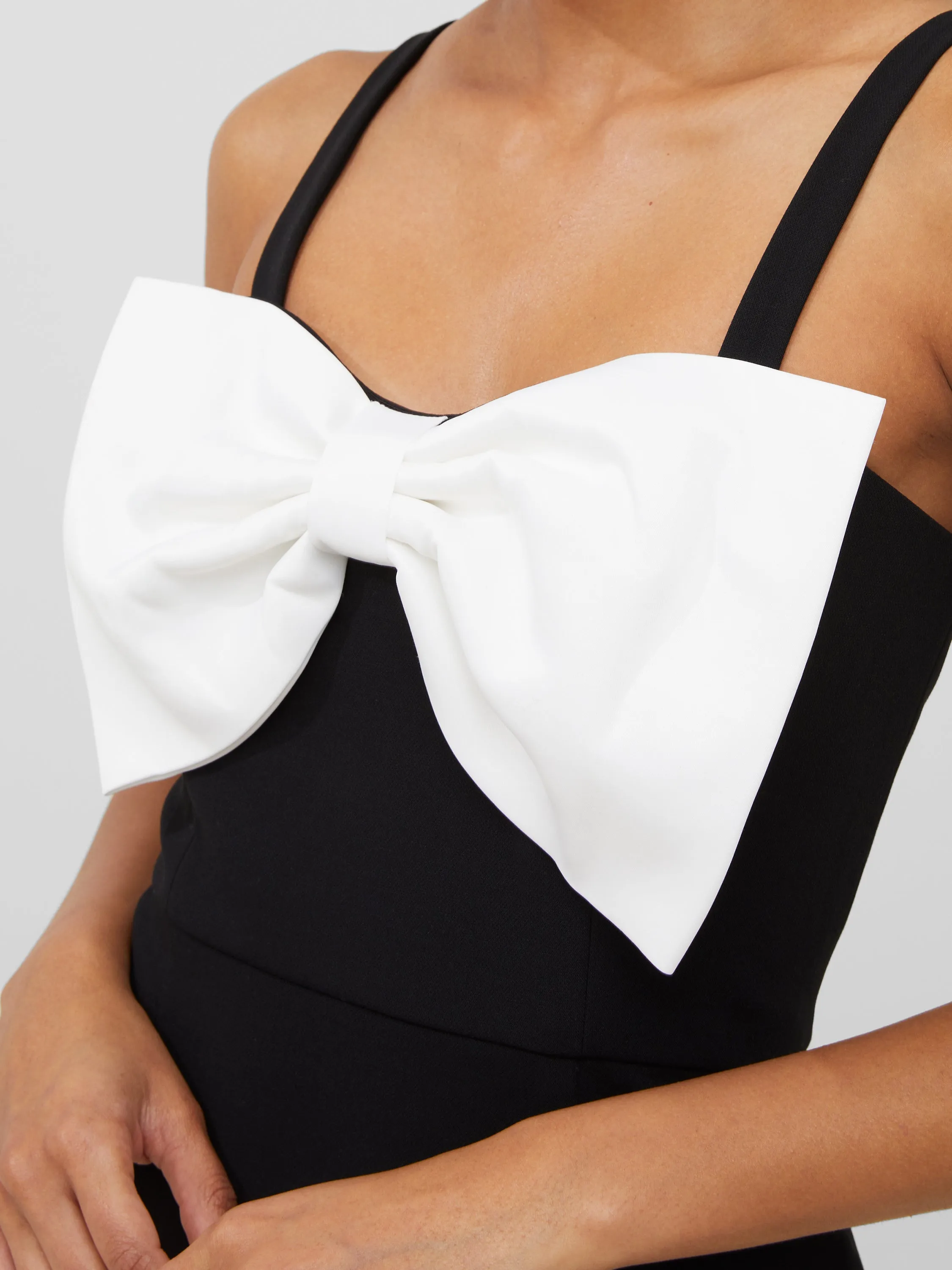 Whisper Bow Strappy Mini Dress sold by French Connection product image thumbnail 4