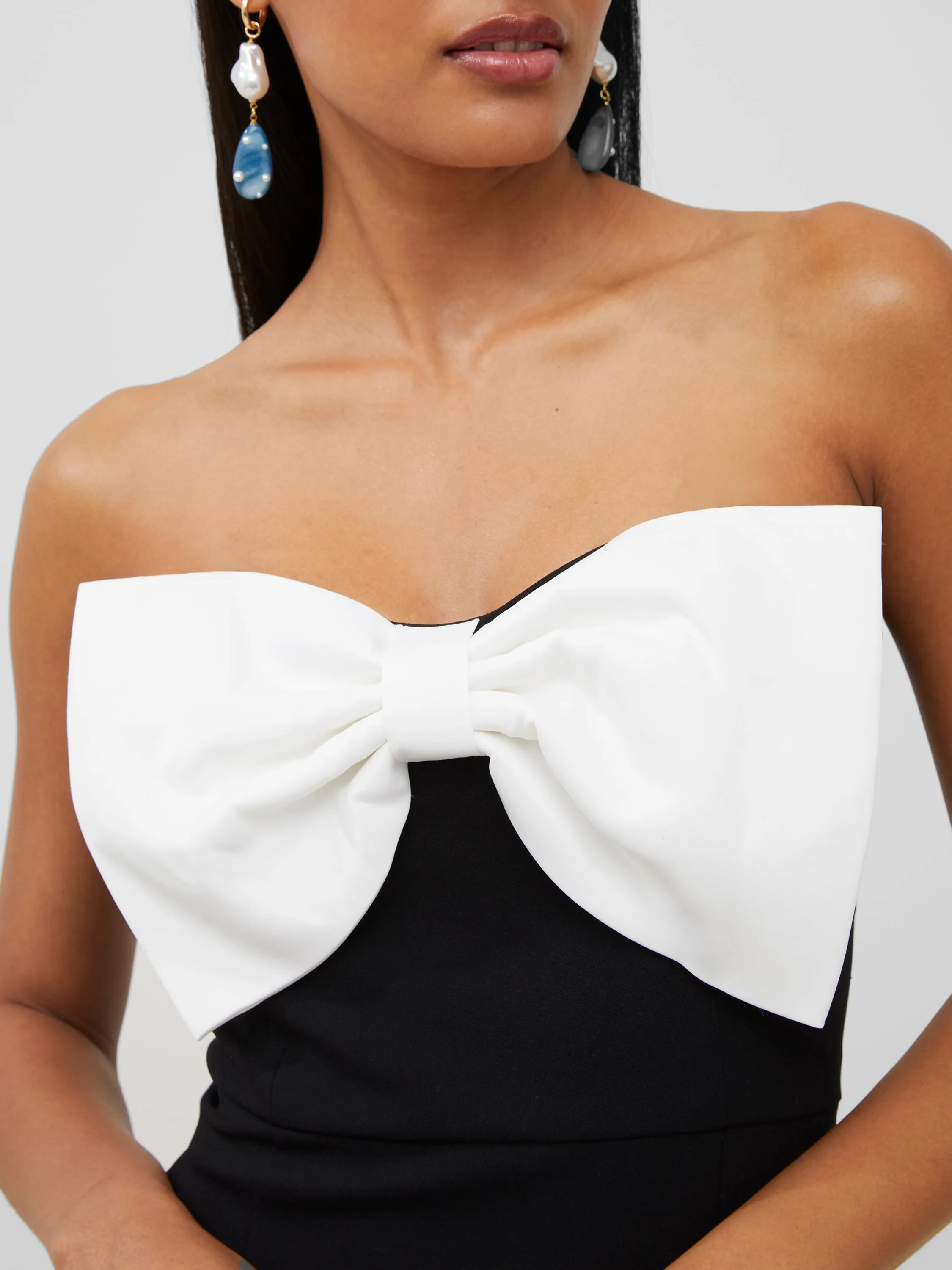 Whisper Bow Strappy Mini Dress sold by French Connection product image thumbnail 5