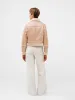 Belen Faux Fur Cropped Moto Jacket sold by French Connection