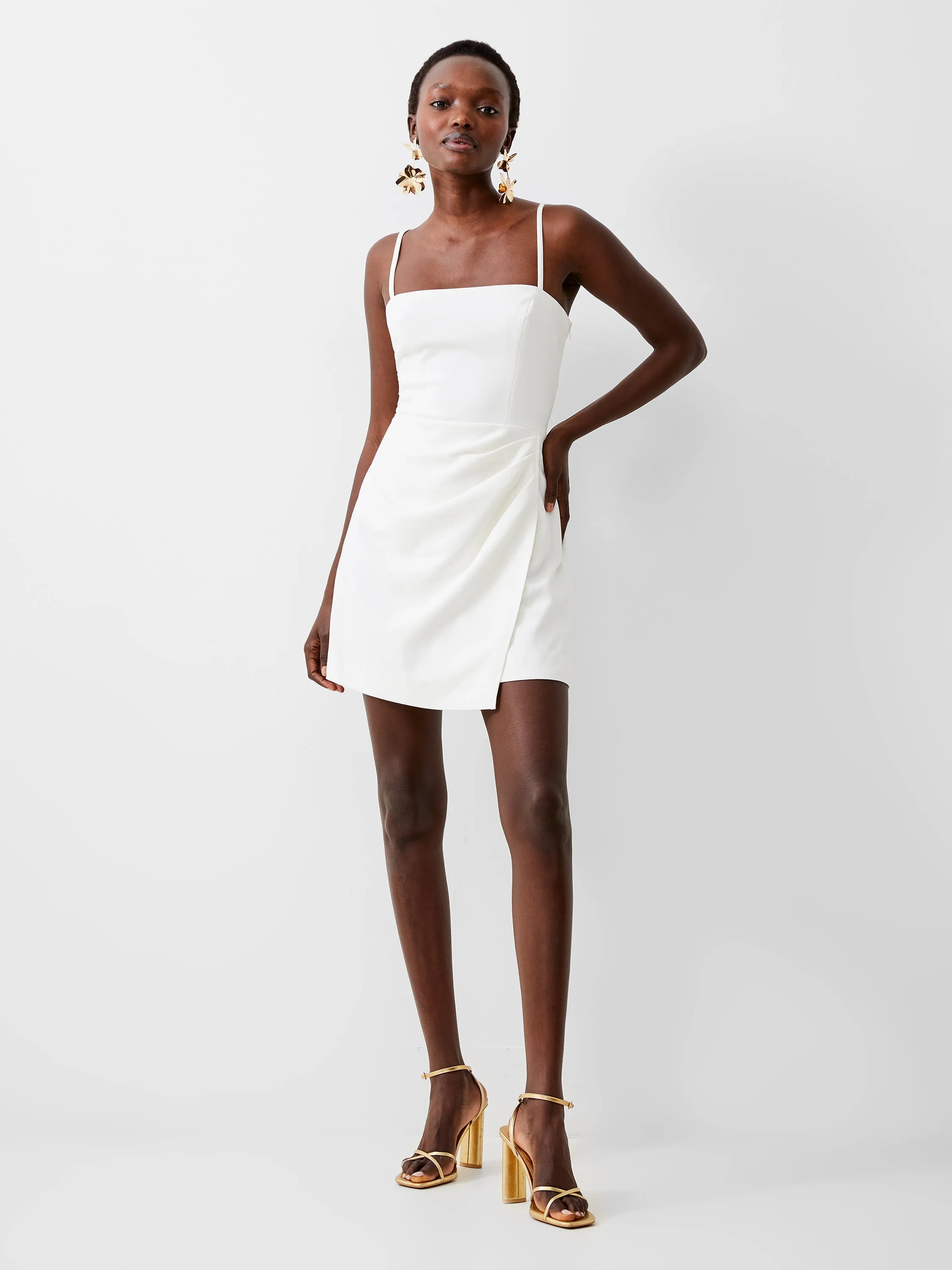 Whisper Straight Neck Strappy Dress sold by French Connection product image thumbnail 2