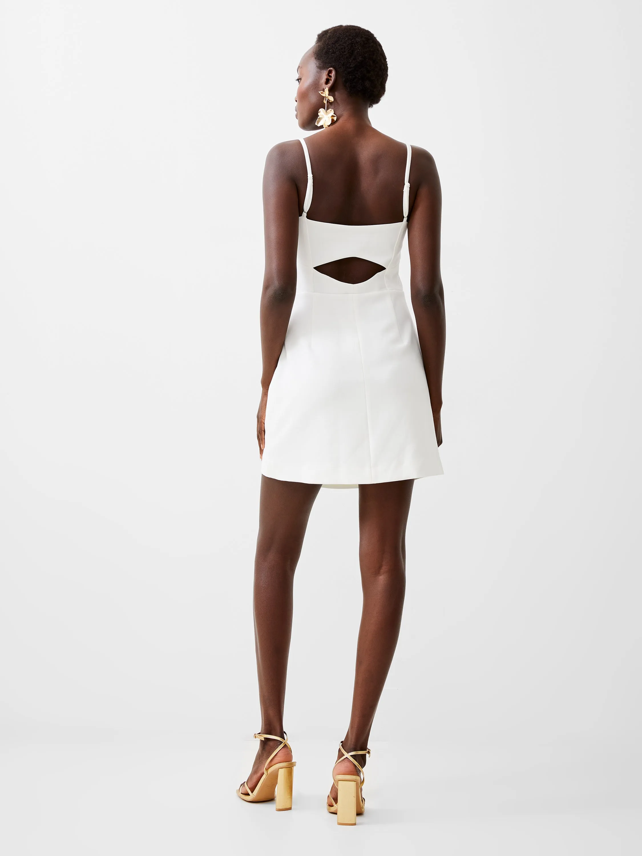 Whisper Straight Neck Strappy Dress sold by French Connection product image thumbnail 4