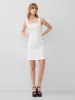 Embroidered Darcy Crepe Dress sold by French Connection