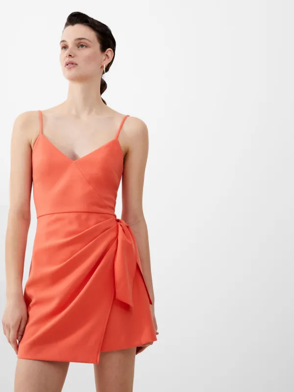 Whisper V Neck Bow Envelope Dress sold by French Connection