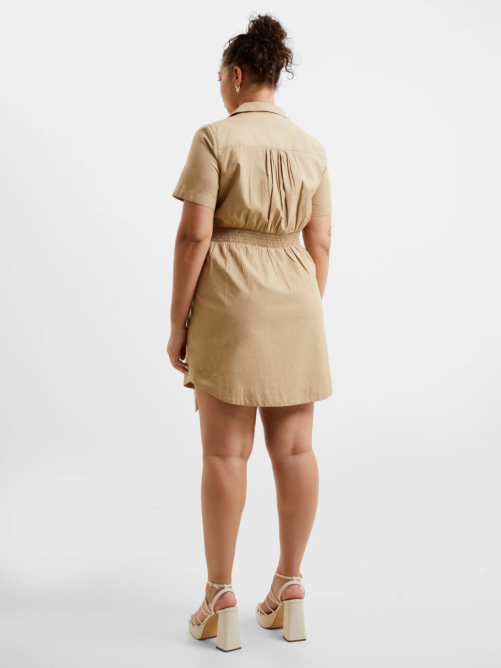 Alania Lyocell Blend Shirt Dress sold by French Connection product image thumbnail 4