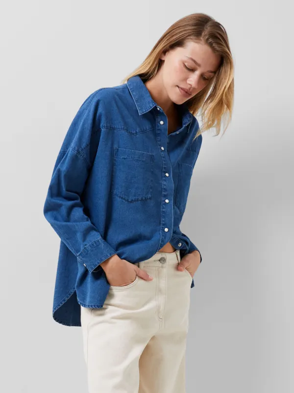 Zaves Chambray Denim Shirt sold by French Connection
