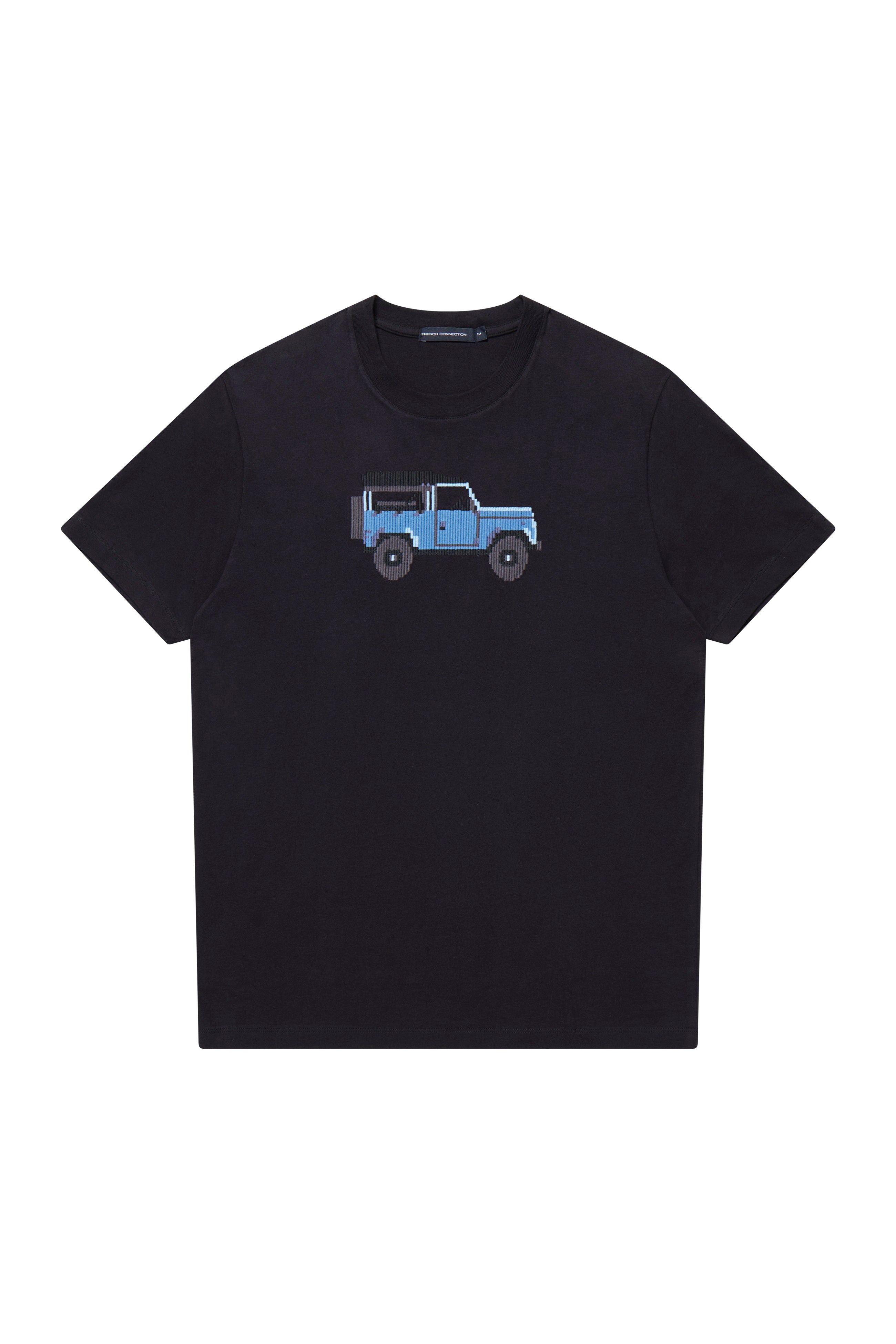 Desert Jeep Pixel T-Shirt sold by French Connection product image thumbnail 5