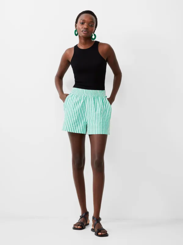 Stripe Shirting Shorts sold by French Connection