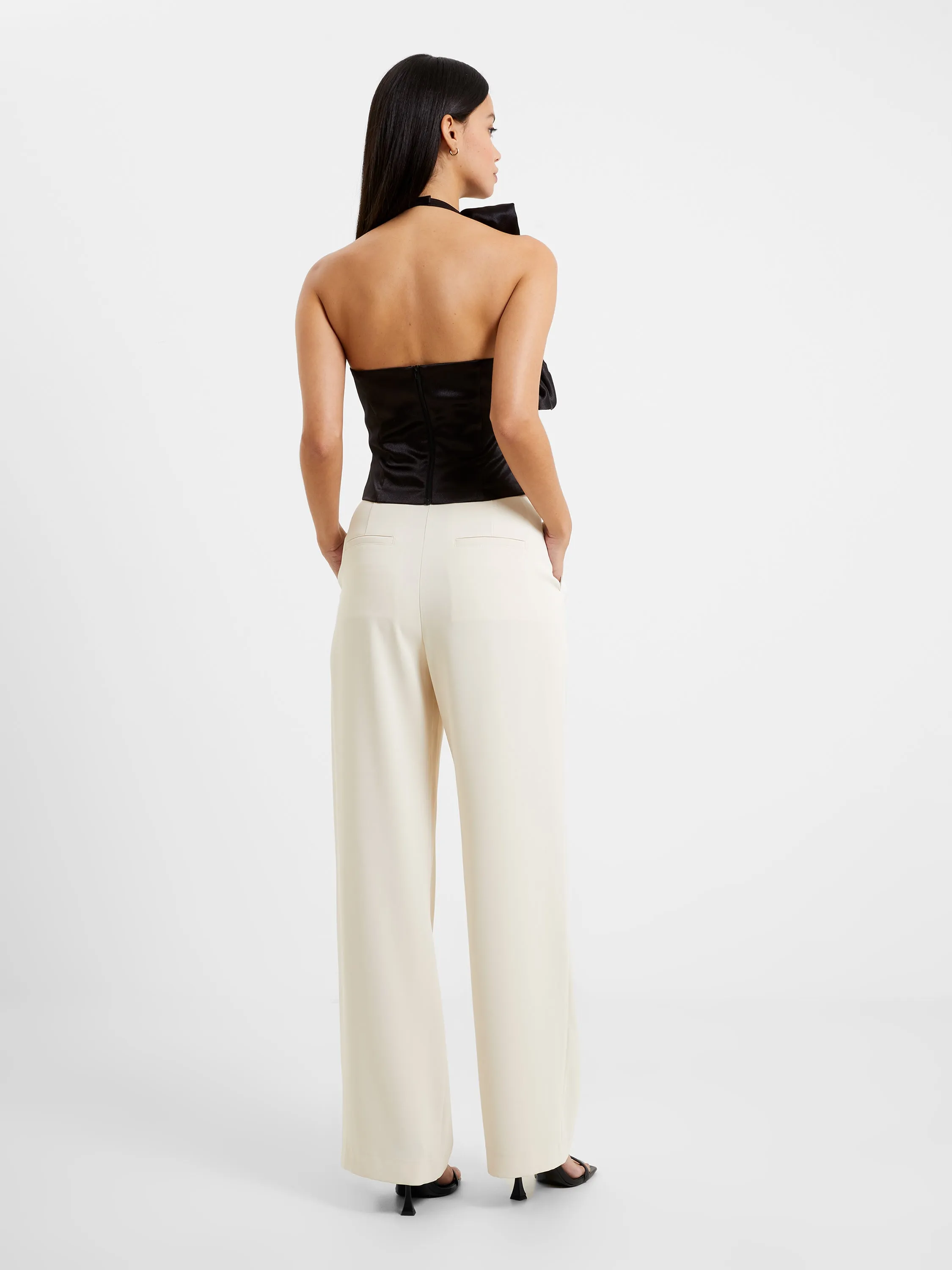 Adora Satin Ruffle Top sold by French Connection product image thumbnail 4