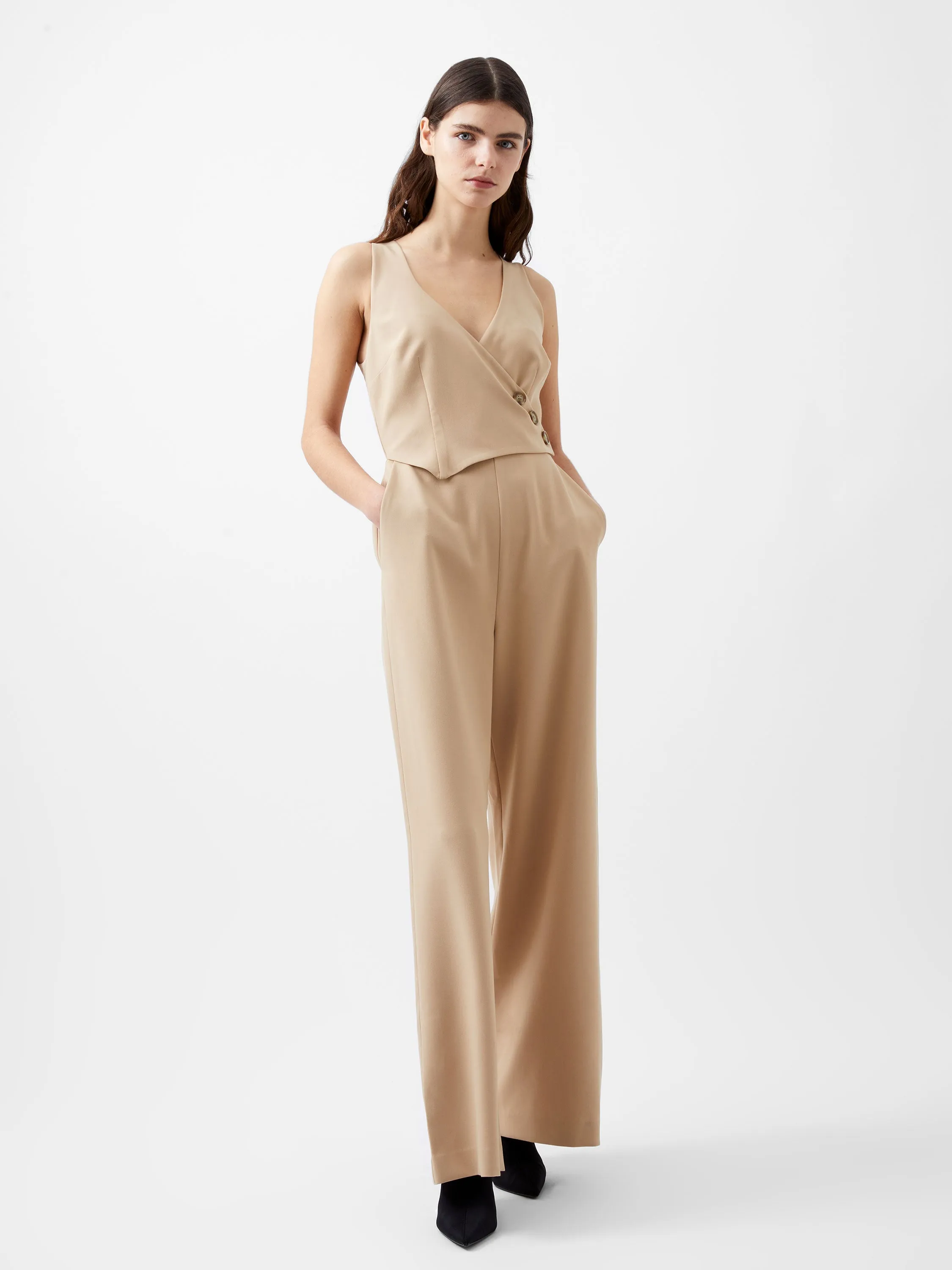 Azra Twill Jumpsuit sold by French Connection