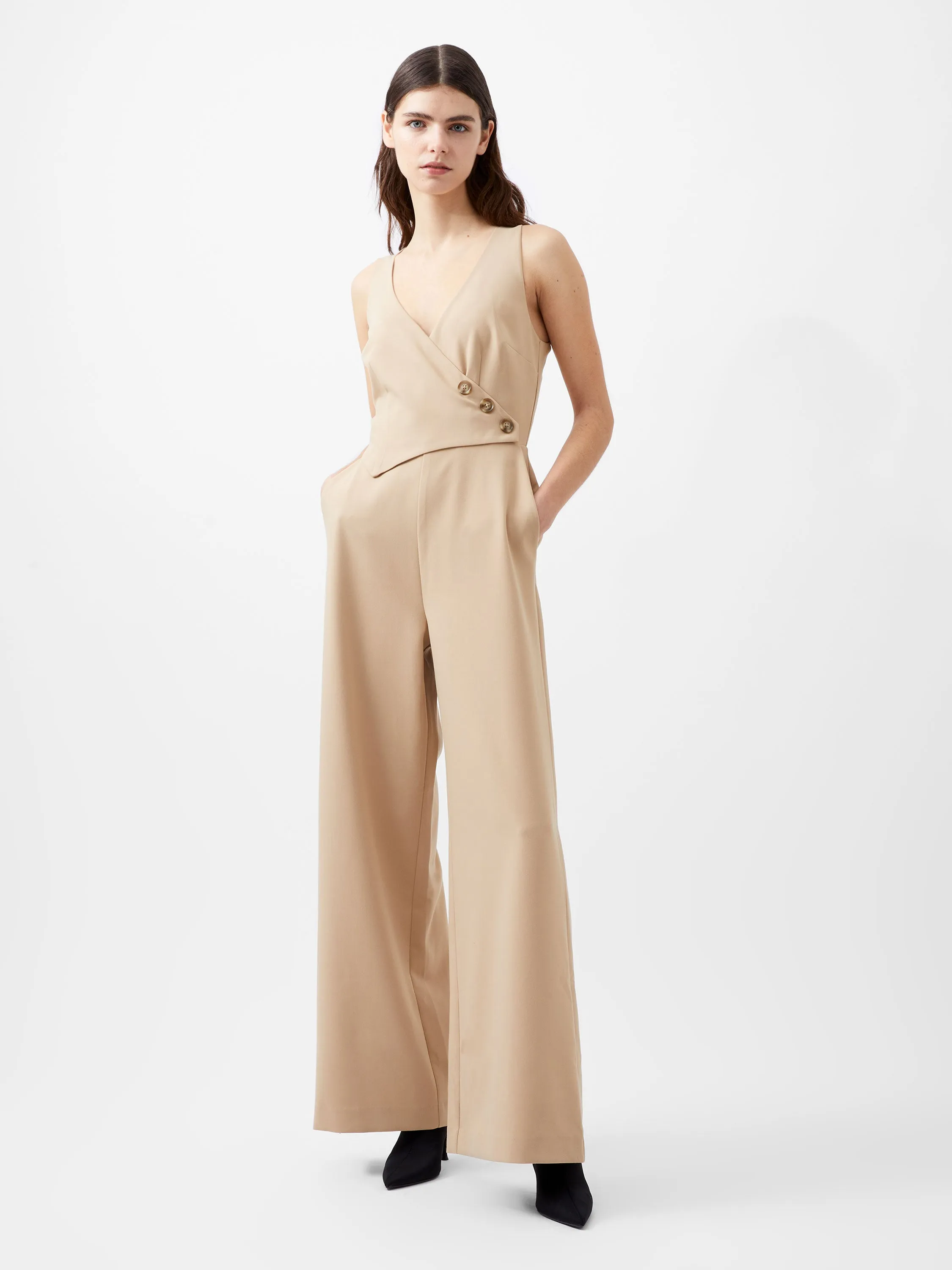Azra Twill Jumpsuit sold by French Connection product image thumbnail 3