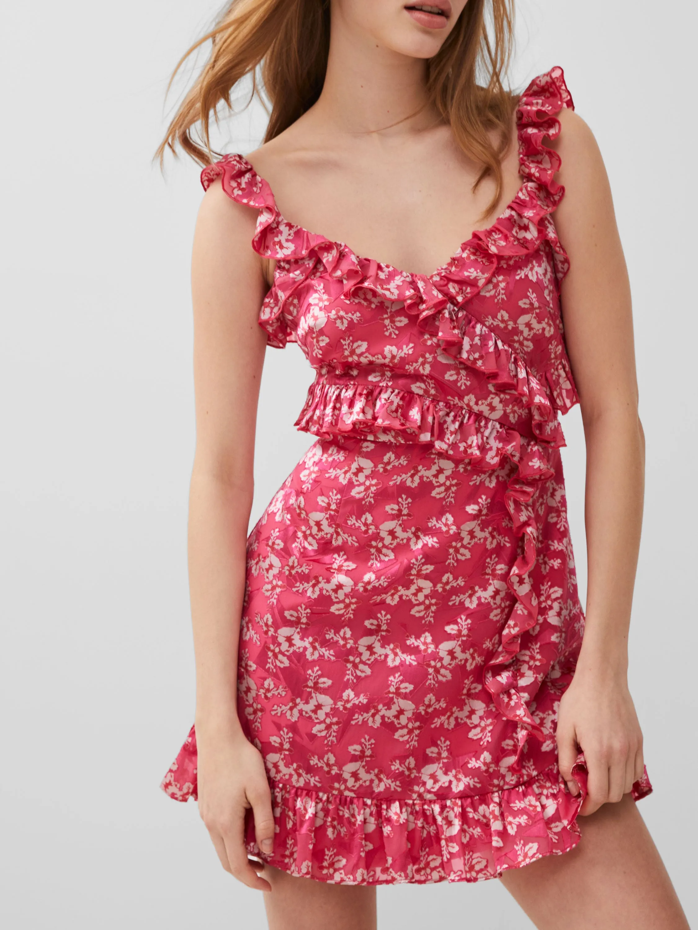 Elianna Burnout Frill Cami Dress sold by French Connection product image thumbnail 3