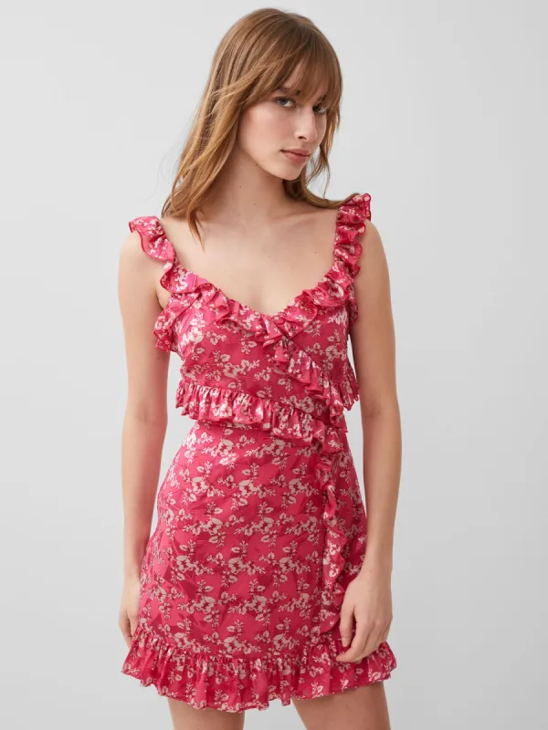 Elianna Burnout Frill Cami Dress sold by French Connection