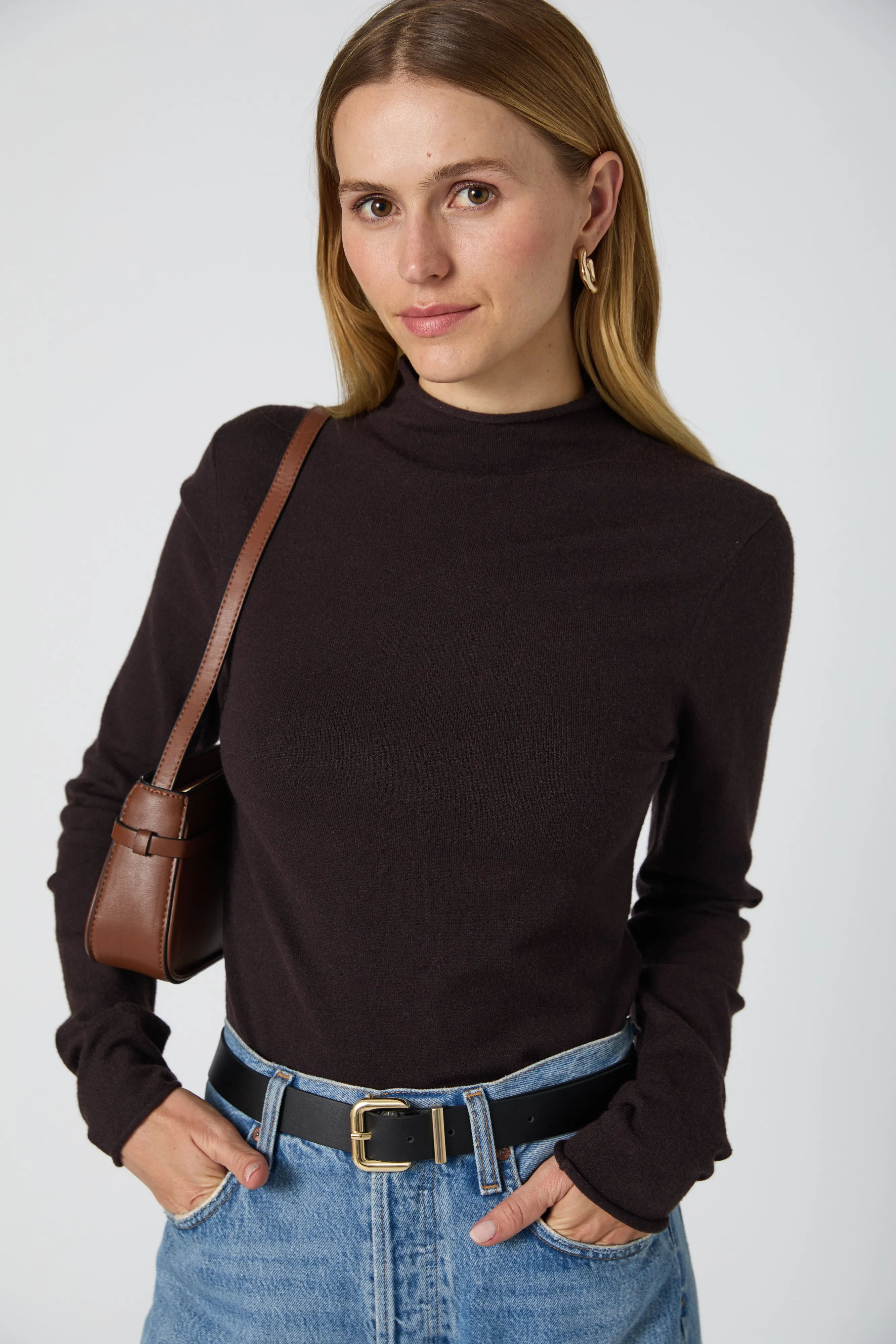 Cosysoft Fitted High Neck Sweater sold by French Connection