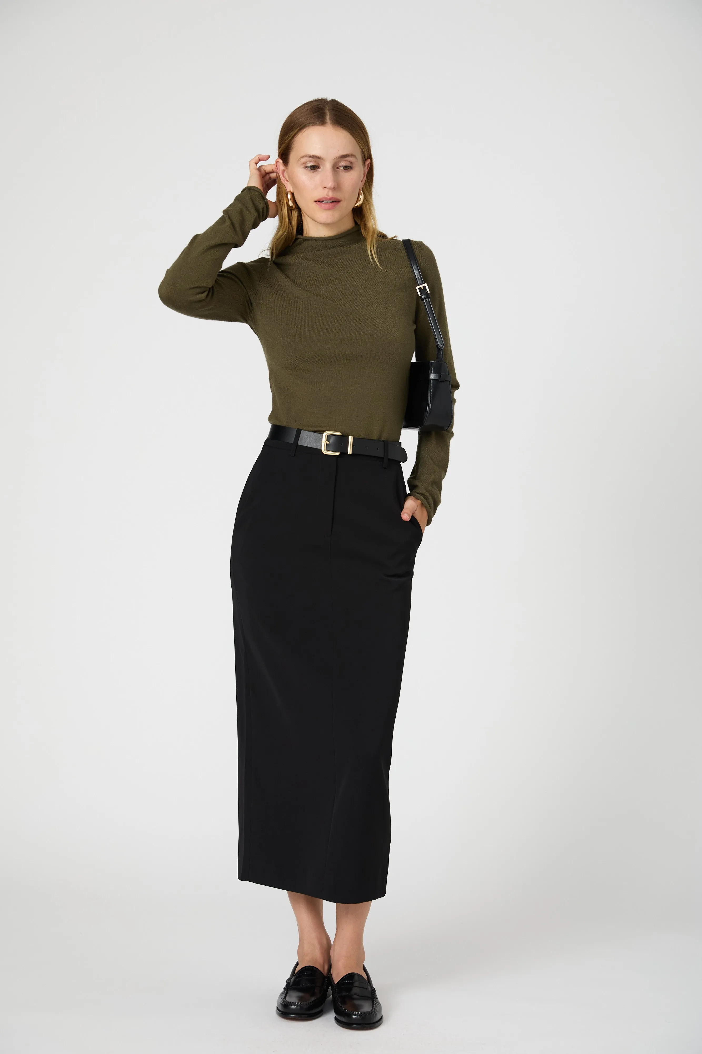 Cosysoft Fitted High Neck Sweater sold by French Connection