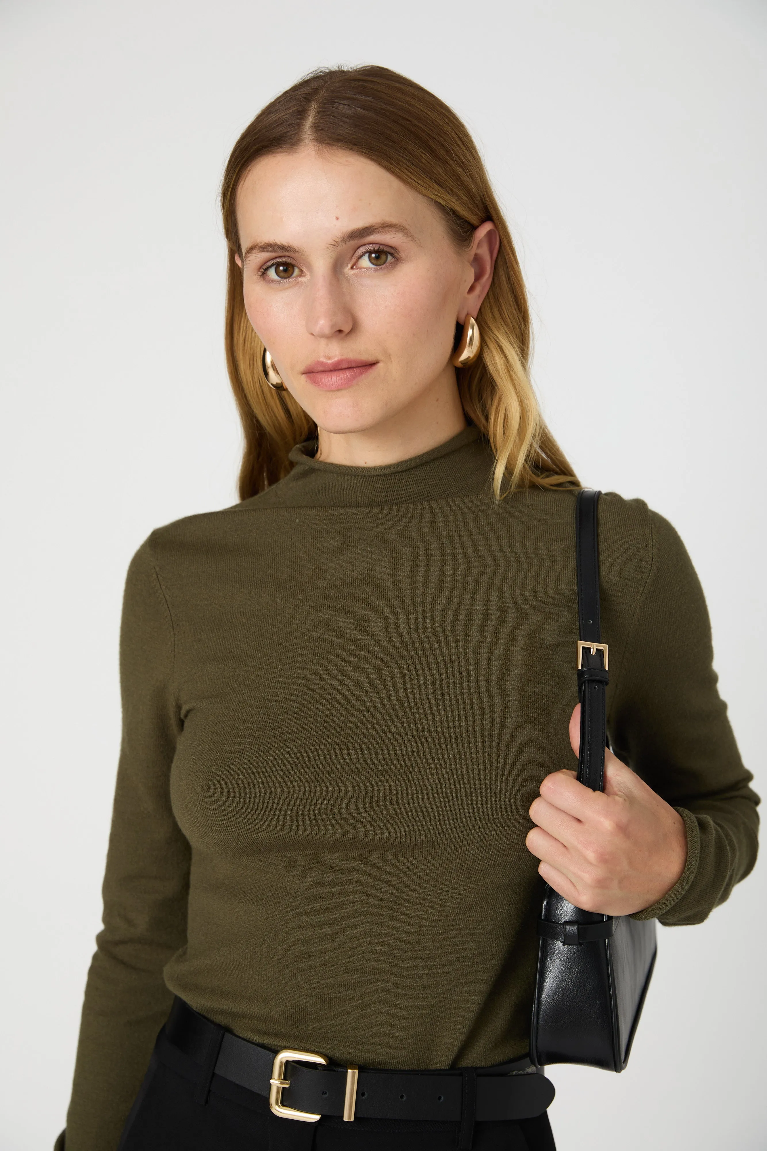 Cosysoft Fitted High Neck Sweater sold by French Connection product image thumbnail 2