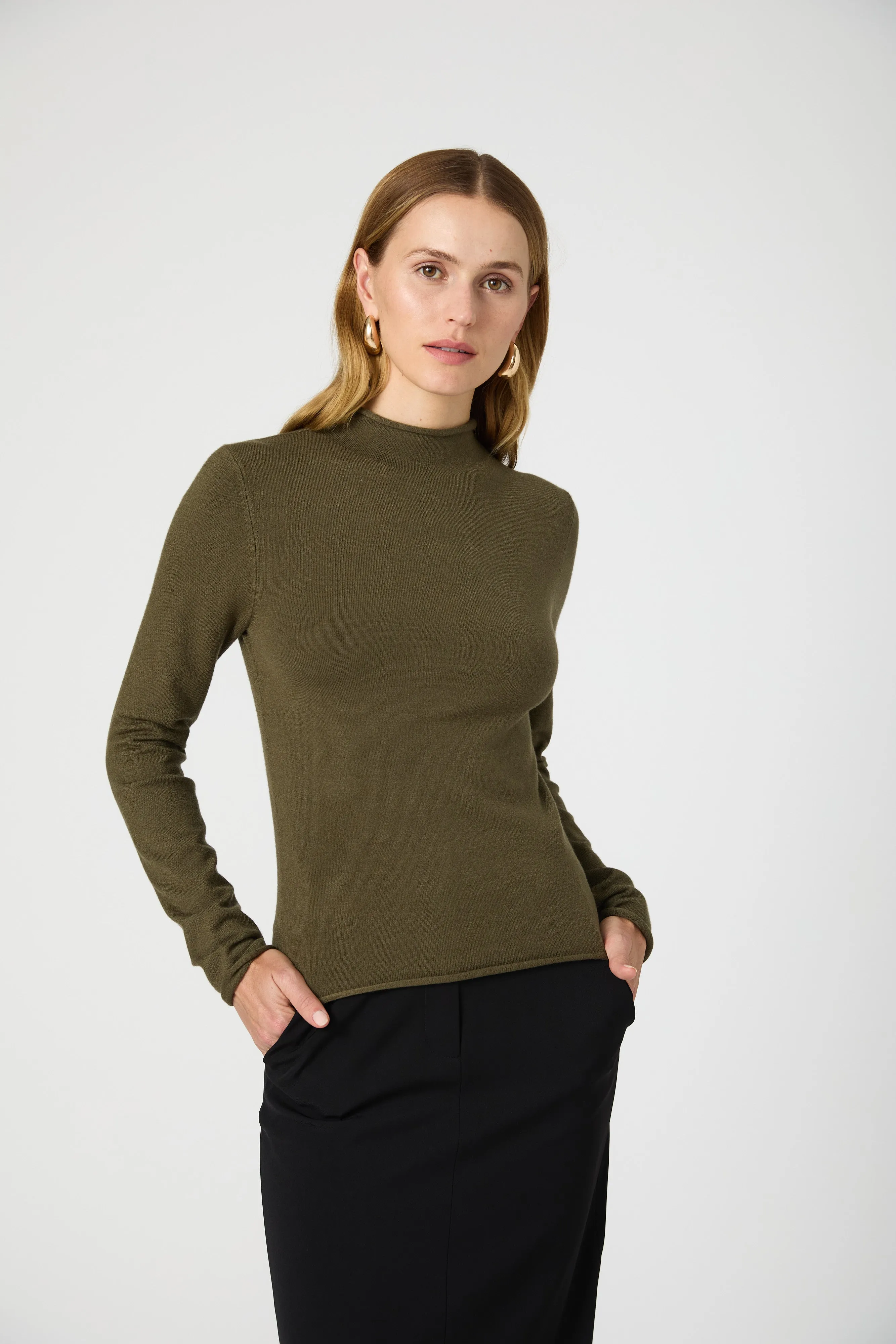 Cosysoft Fitted High Neck Sweater sold by French Connection product image thumbnail 3