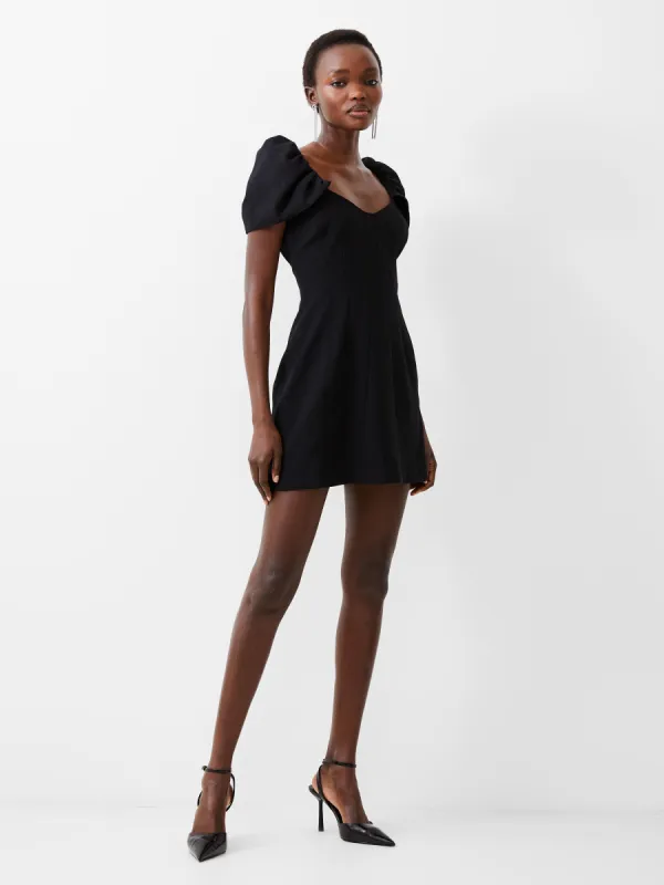 Whisper Gathered Sleeve Dress sold by French Connection