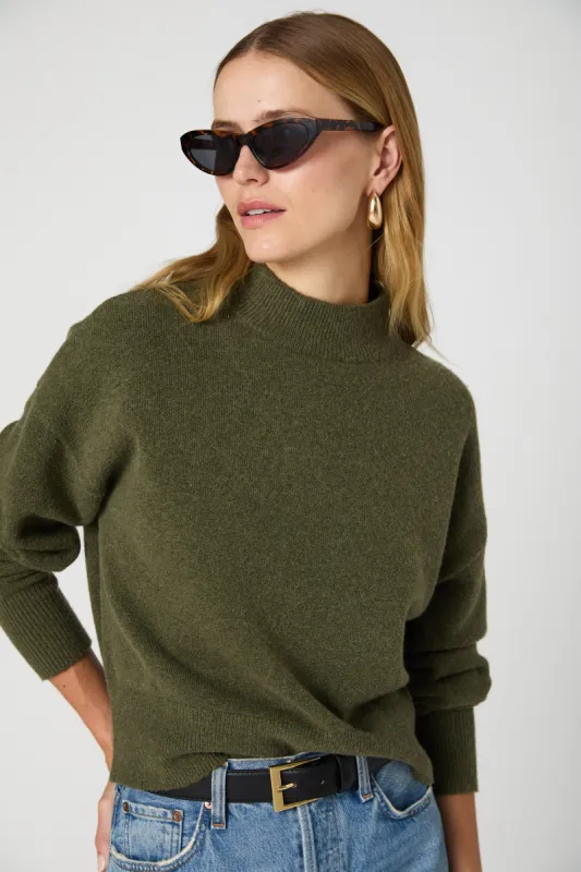 Vhari Mock Neck Sweater sold by French Connection
