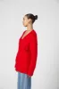 Fluffy Knit V Neck Oversized Sweater sold by French Connection