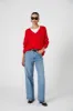 Fluffy Knit V Neck Oversized Sweater sold by French Connection