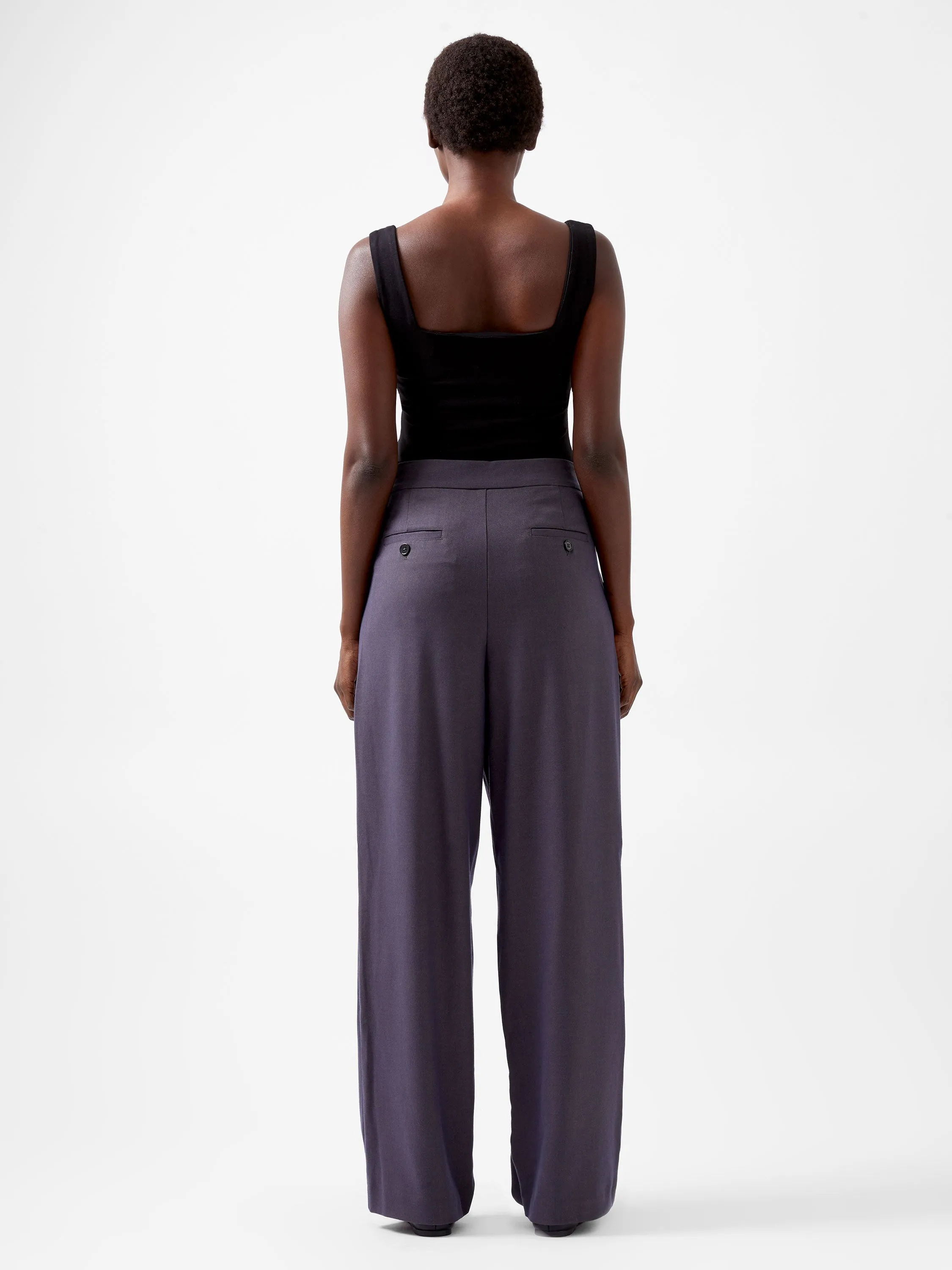 Carmine Flannel Trousers sold by French Connection product image thumbnail 4