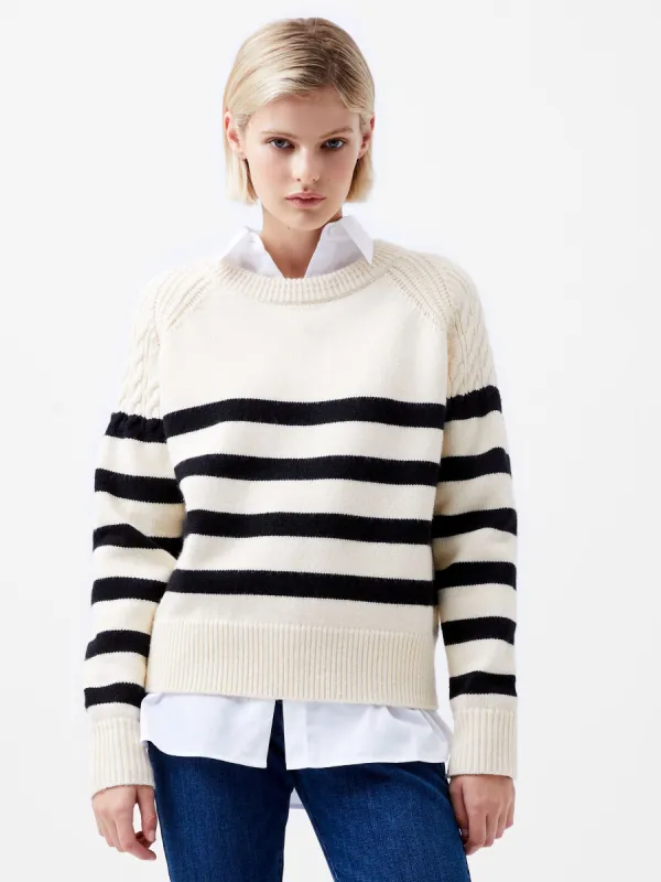 Quinley Stripe Sweater sold by French Connection