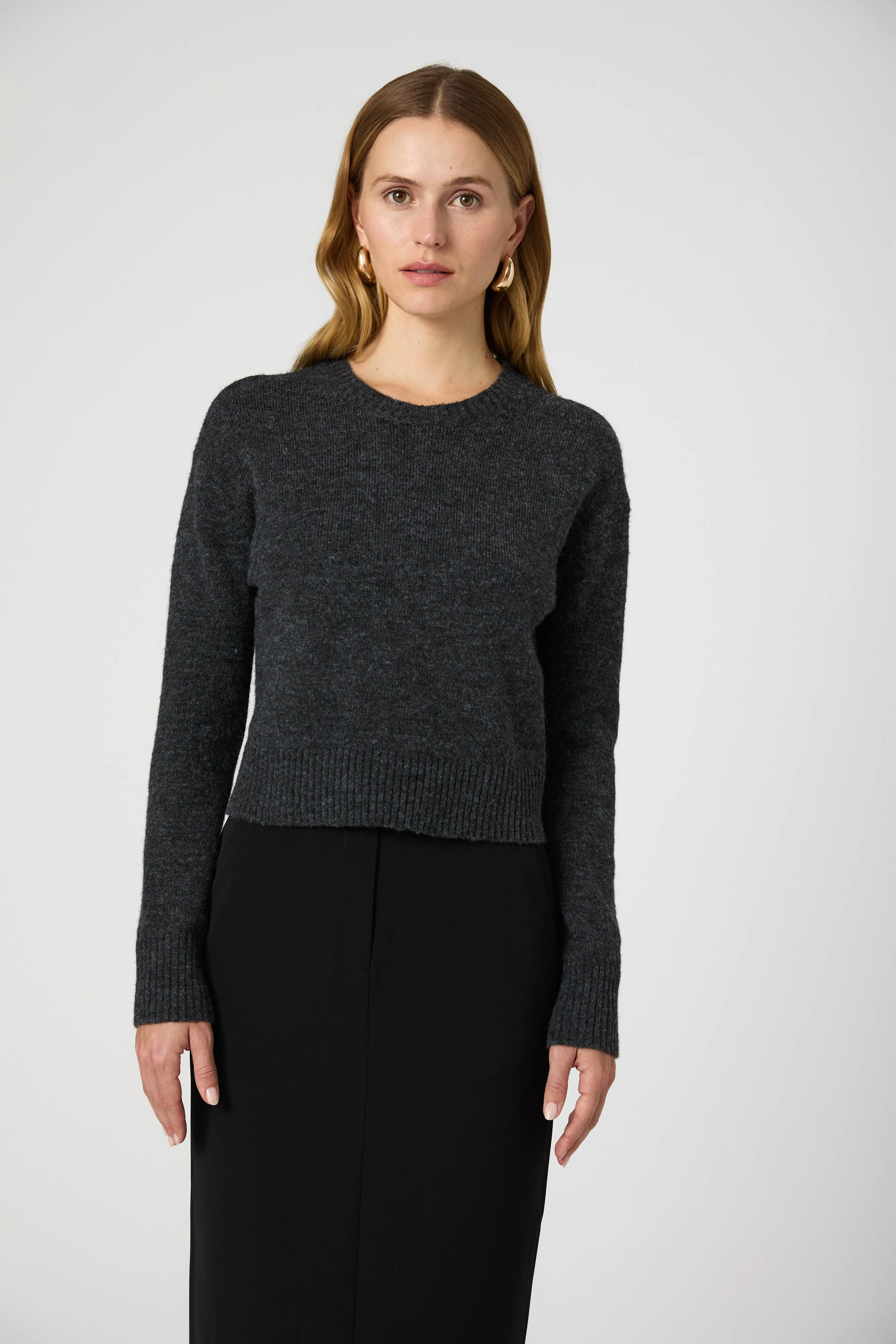 Kesia Crew Neck Cropped Sweater sold by French Connection product image thumbnail 4