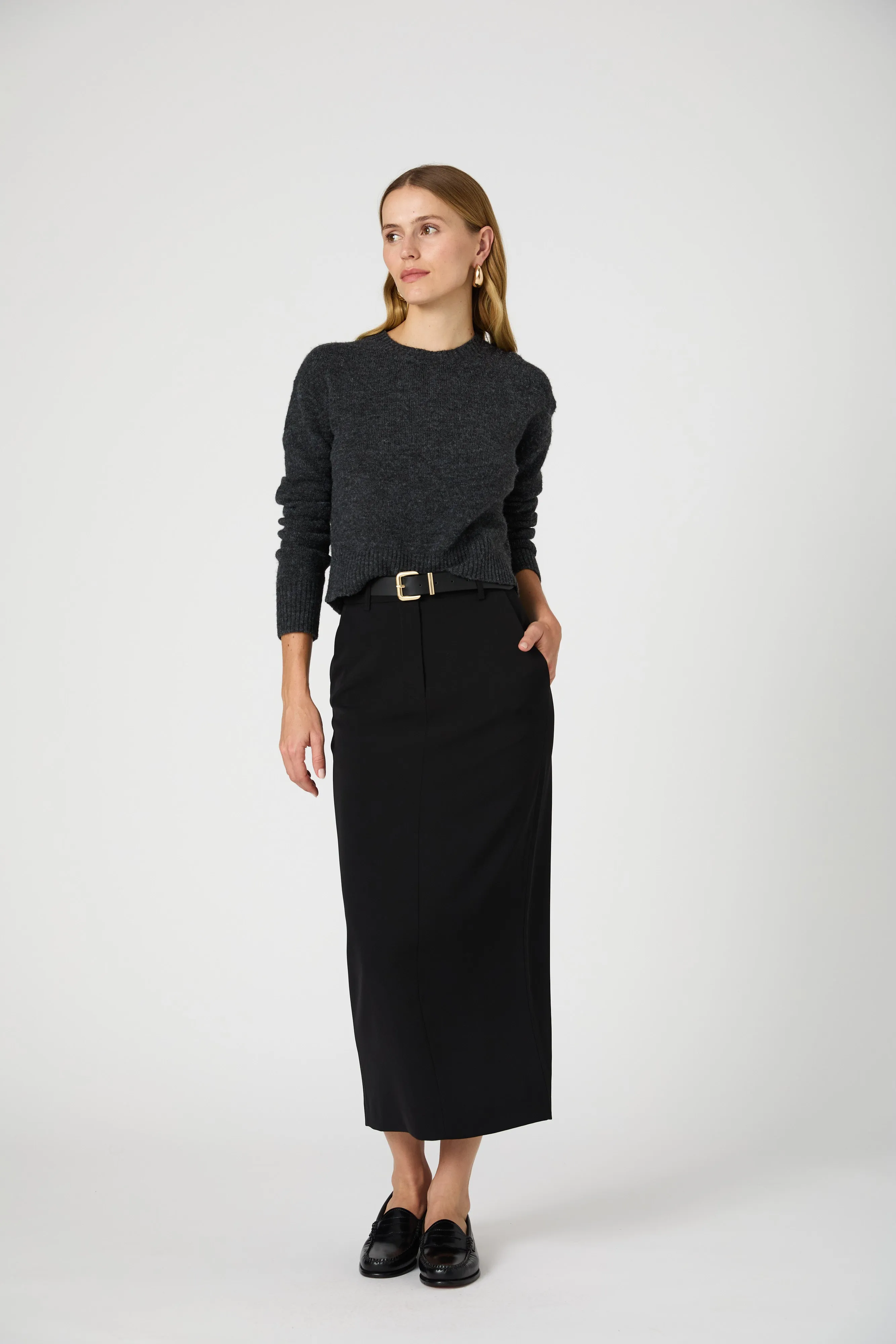 Kesia Crew Neck Cropped Sweater sold by French Connection product image thumbnail 2