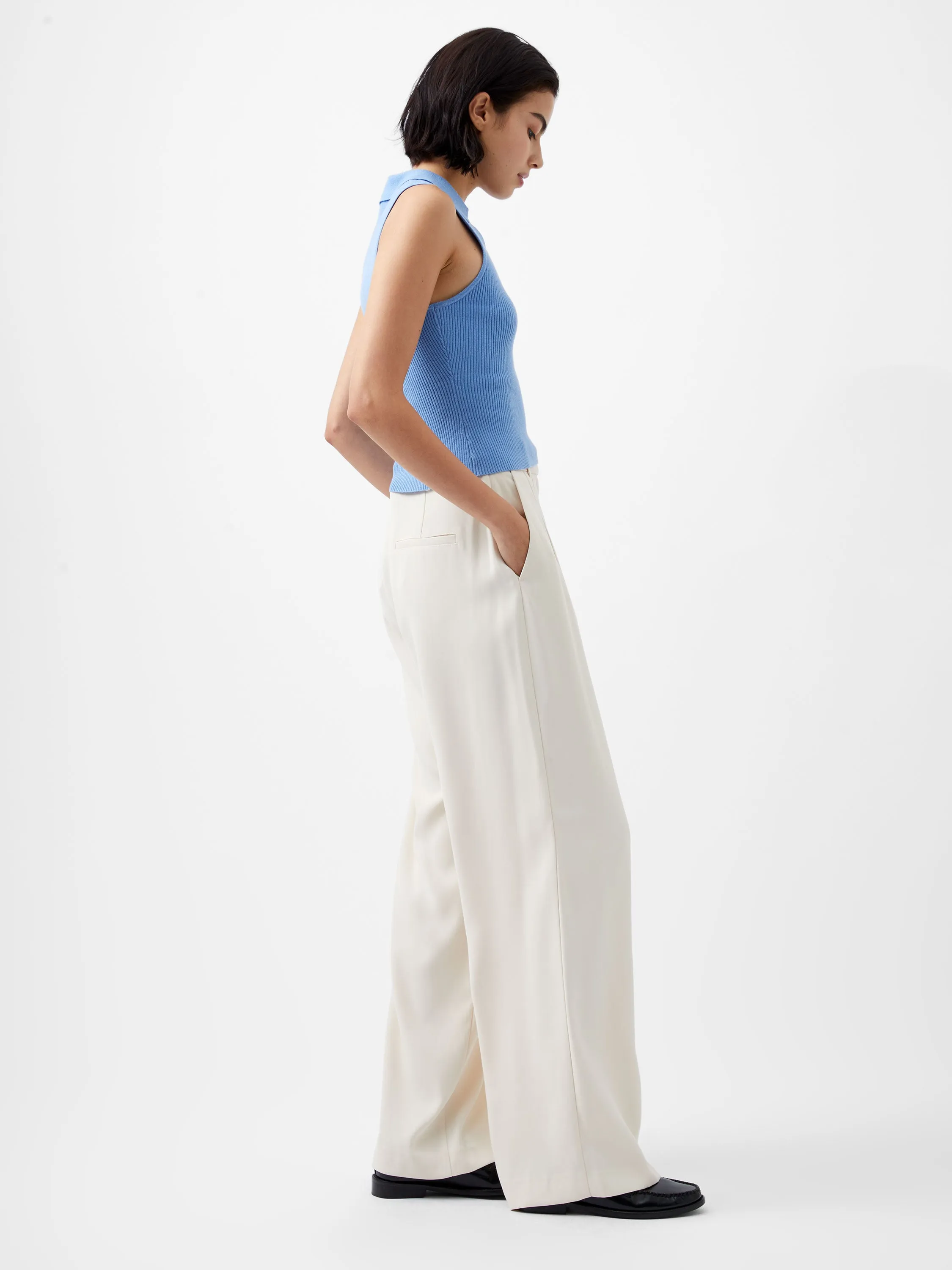 Cosysoft V Neck Sleeveless Sweater sold by French Connection product image thumbnail 5