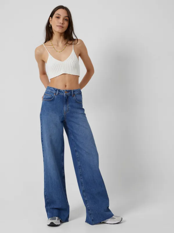 Penelope Denim Wide Leg Jeans sold by French Connection
