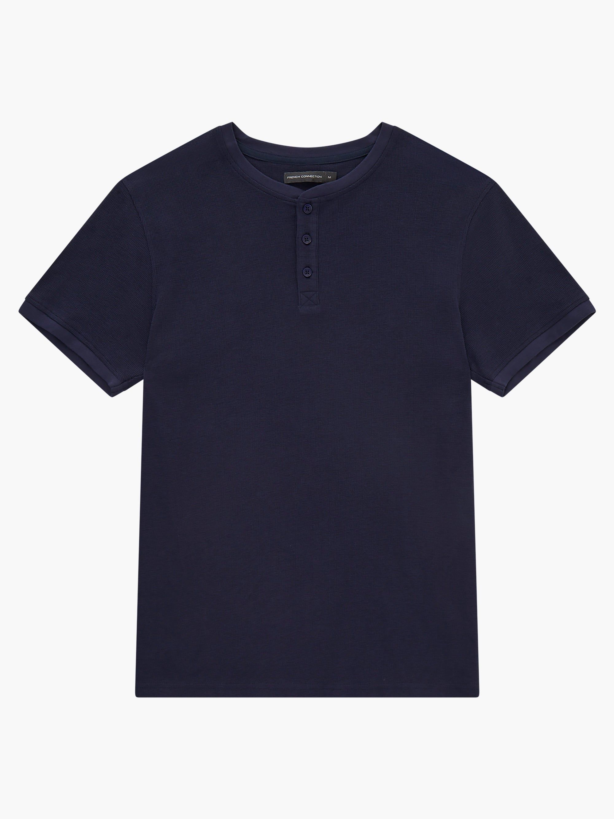 Pique Micro Henley sold by French Connection product image thumbnail 4