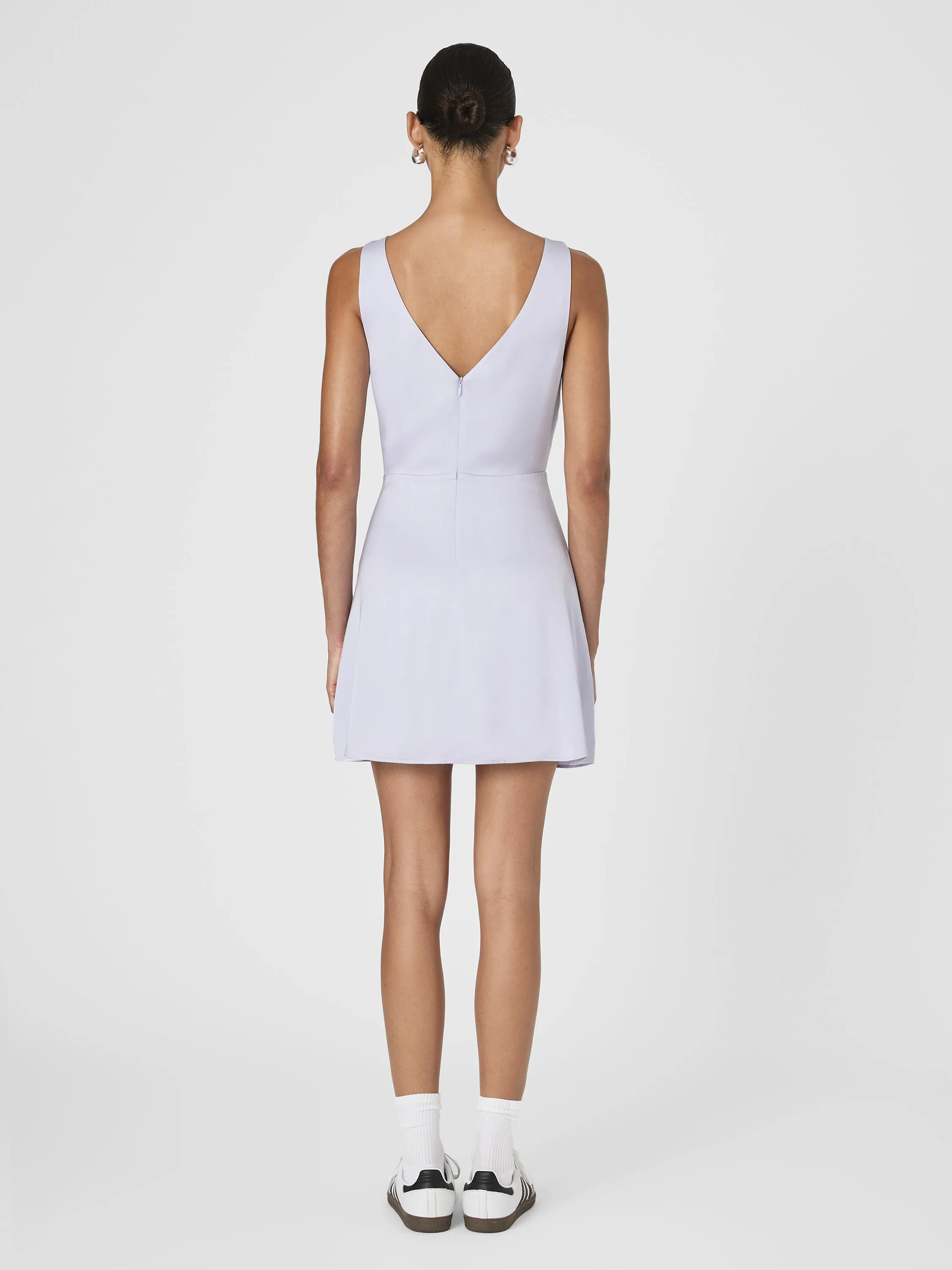 Ennis Satin Low Back Mini Dress sold by French Connection product image thumbnail 2