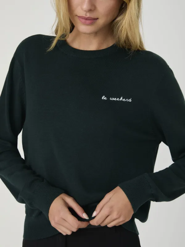 Cashmere Blend Embroidered Sweater sold by French Connection