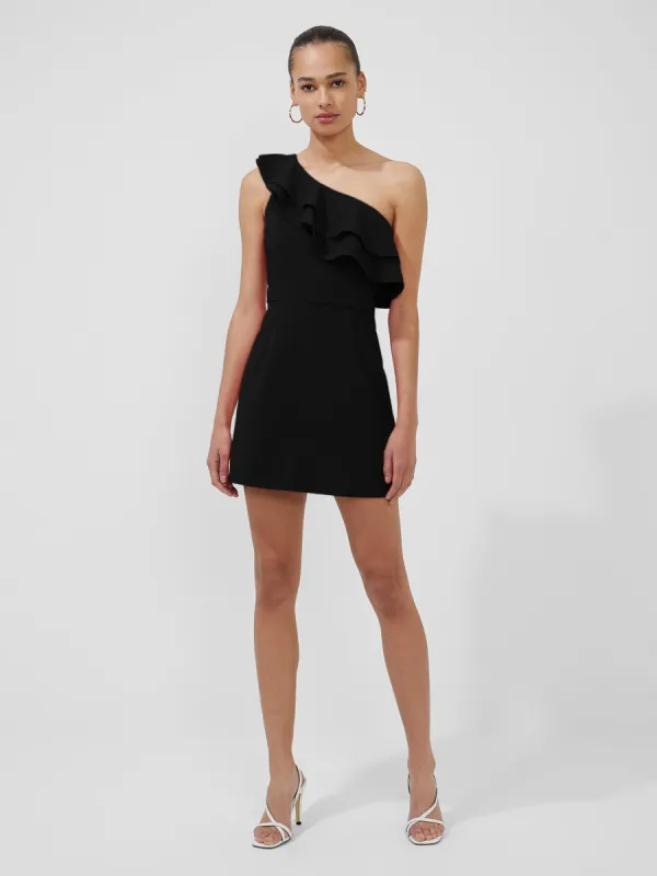 Whipser Asymmetric Ruffle Dress sold by French Connection