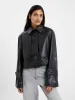Crolenda Faux Leather Jacket sold by French Connection