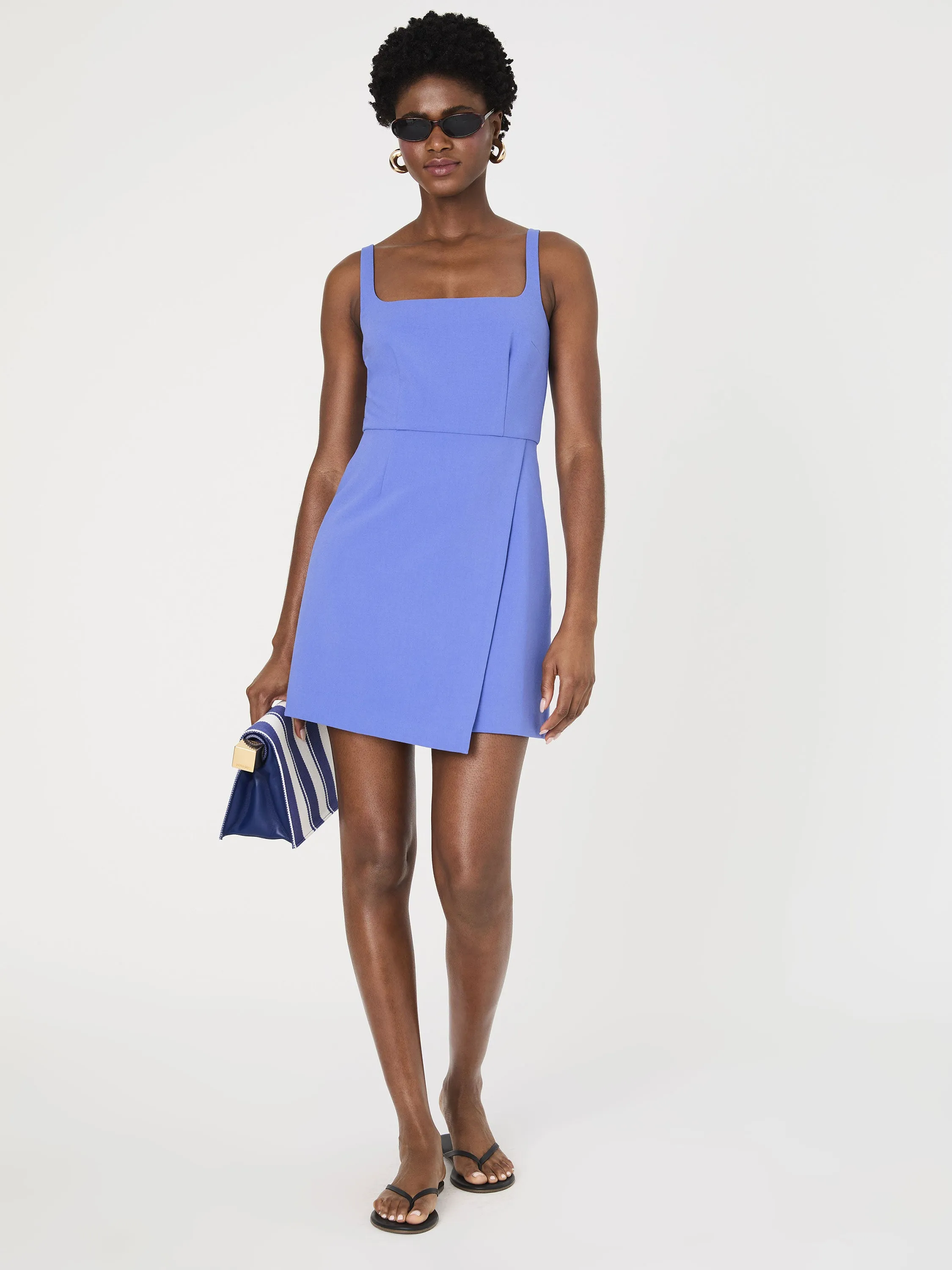 Whisper Strappy Envelope Dress sold by French Connection